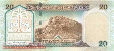 Saudi Arabien - 20  Riyals (#027_UNC)