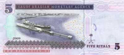 Saudi Arabien - 5  Riyals (#032b_UNC)