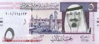 Saudi Arabien - 5  Riyals (#032b_UNC)