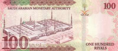 Saudi Arabia - 100  Riyals (#041b_UNC)