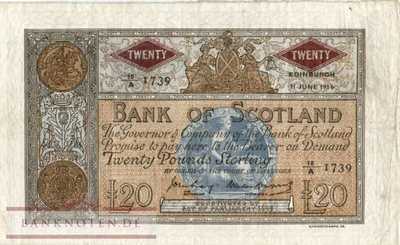 Scotland - 20  Pounds (#094e_VF)