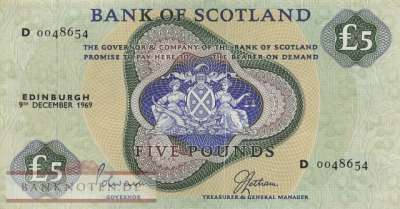 Schottland - 1  Pound (#109b_VF)