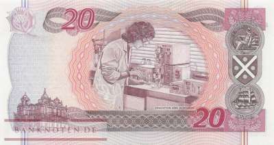 Schottland - 20  Pounds (#121a_UNC)
