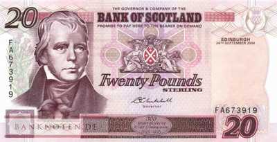 Scotland - 20  Pounds (#121e_UNC)