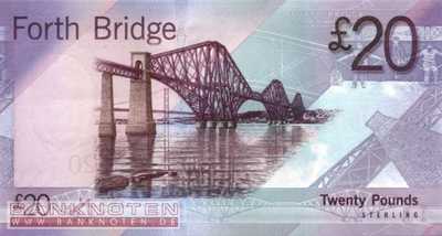 Schottland - 20  Pounds (#126a_UNC)