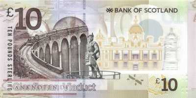 Schottland - 10  Pounds - Polymer (#131-1_UNC)