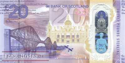 Scotland - 20  Pounds - polymer (#132_UNC)