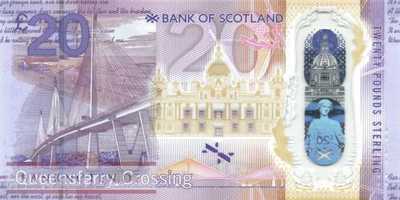 Schottland - 20  Pounds - Polymer Gedenkbanknote (#133_UNC)