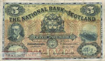 Schottland - 5  Pounds (#259d-55_VG)