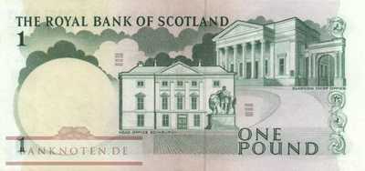 Scotland - 1  Pound (#327a_XF)