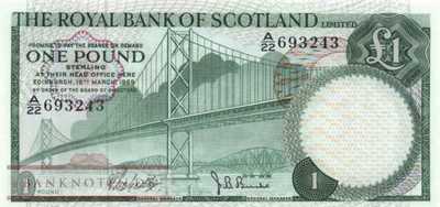 Scotland - 1  Pound (#329a_UNC)