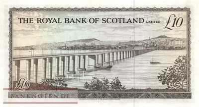 Scotland - 10  Pounds (#331_AU)