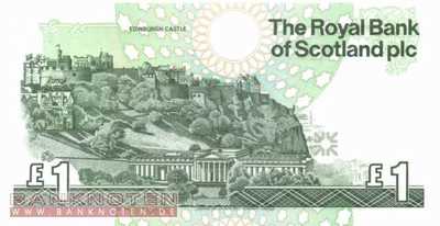Schottland - 1  Pound (#351d_UNC)