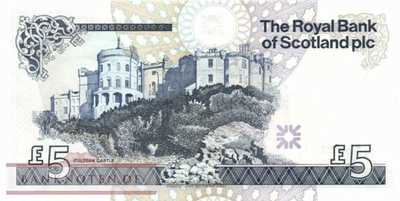 Schottland - 5  Pounds (#352c_UNC)