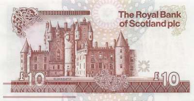 Schottland - 10  Pounds (#353b-07_UNC)