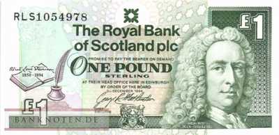 Schottland - 1  Pound (#358_UNC)