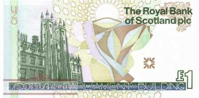 Scotland - 1  Pound (#360_UNC)