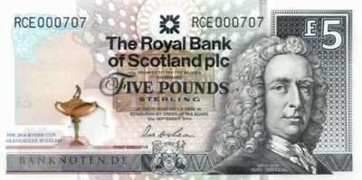 Schottland - 5  Pounds - Ryder Cup (#369_UNC)