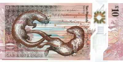 Schottland - 10  Pounds (#371a_UNC)