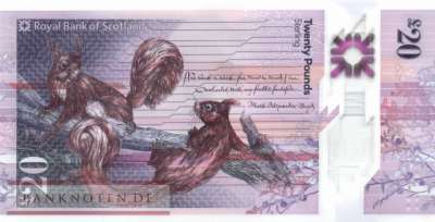 Schottland - 20  Pounds (#372-19-2_UNC)