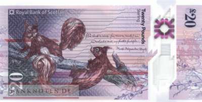 Schottland - 20  Pounds (#372c_UNC)