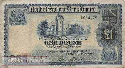Schottland - 1  Pound (#S644-40_F)