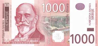 Serbia - 1.000  Dinara (#044b_UNC)