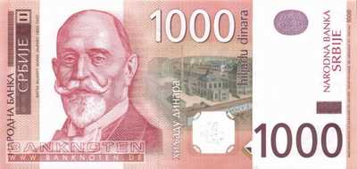 Serbien - 1.000  Dinara (#052a_UNC)