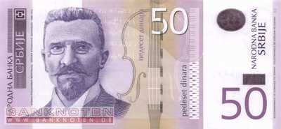 Serbia - 50  Dinara (#056a_UNC)