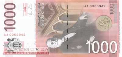 Serbia - 1.000  Dinara (#060a_UNC)