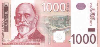 Serbien - 1.000  Dinara (#060a_UNC)