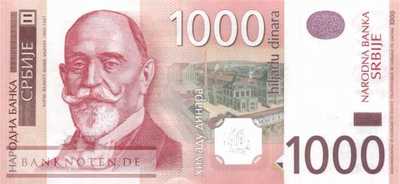 Serbien - 1.000  Dinara (#060b_UNC)