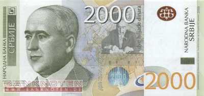 Serbien - 2.000  Dinara (#061a_UNC)