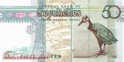 Seychelles - 50  Rupees (#039A_UNC)