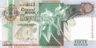 Seychelles - 50  Rupees (#039A_UNC)