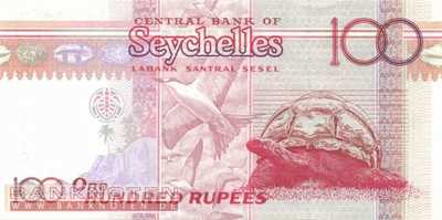Seychelles - 100  Rupees (#039_UNC)