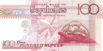 Seychelles - 100  Rupees (#040a_UNC)