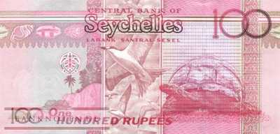 Seychellen - 100  Rupees - Ersatzbanknote (#044bR_UNC)