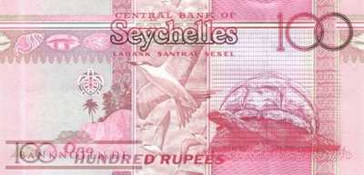 Seychellen - 100  Rupees (#044b_UNC)