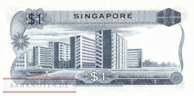 Singapur - 1  Dollar (#001a_UNC)