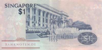 Singapur - 1  Dollar (#009-1_XF)