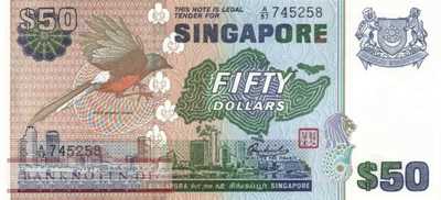 Singapur - 50  Dollars (#013a_UNC)