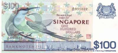 Singapur - 100  Dollars (#014_UNC)