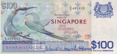Singapur - 100  Dollars (#014_AU)