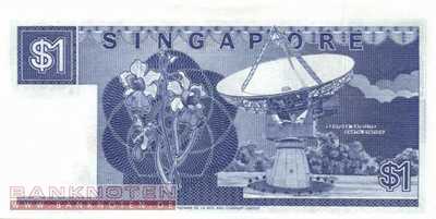 Singapur - 1  Dollar (#018b_UNC)