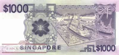 Singapur - 1.000  Dollars (#025b_UNC)