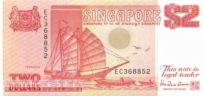 Singapur - 2  Dollars (#027_UNC)