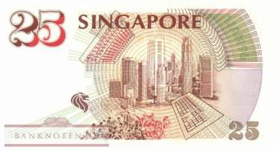 Singapur - 25  Dollars (#033_UNC)