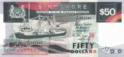 Singapur - 50  Dollars (#036_UNC)