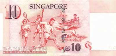 Singapur - 10  Dollars (#040_UNC)